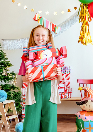 Pudełka na prezenty Cukierki, mix, 7x37 cm - 9x47 cm