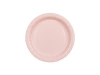 Talerzyki papierowe, jasny różowy, 18cm