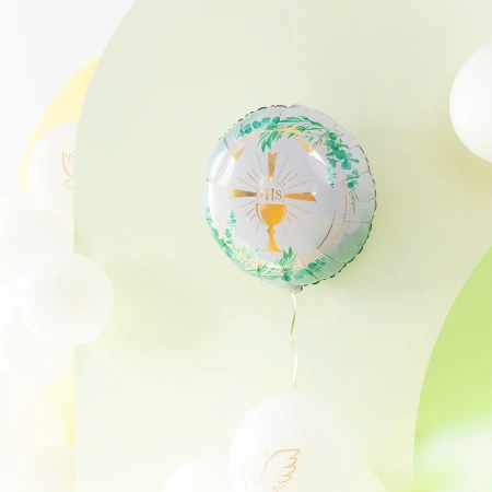 Balon foliowy okrągły Kielich IHS 45cm