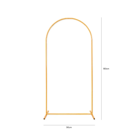 Stojak stelaż do balonów złoty łuk zestaw 80x180cm