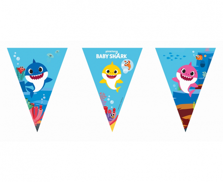 Banner Baby shark, 9 flag