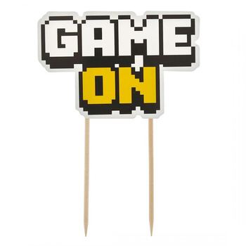 Dekoracja na tort Game On