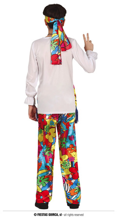 Strój Hippis, rozm 160-165 cm