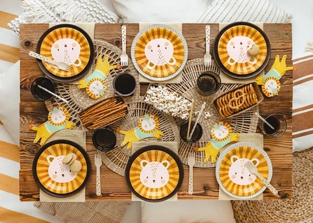 Serwetki Lew, mix, 16x10 cm