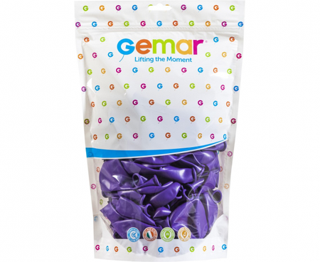 Balony G120 pastel 13" - fioletowe 08 / 50 szt.