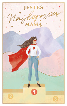 Kartka Jesteś Najlepszą Mamą