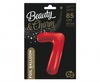 Balon foliowy B&C Cyfra 7, czerwona, 85 cm