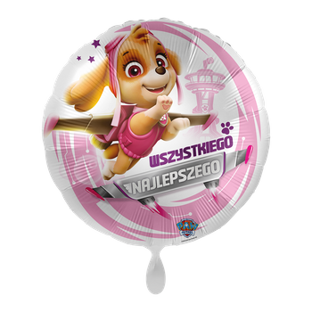 Balon foliowy 18" - Wszystkiego najlepszego Skye