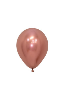 Balony Sempertex, Reflex Rose Gold, 5", 50 szt