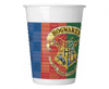 Kubeczki plastikowe, Harry Potter Hogwarts Houses, 200 ml, 8 szt. 