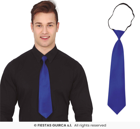 Granatowy Krawat, 45cm