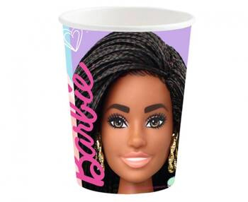 Kubeczki papierowe Barbie Sweet Life 250 ml, 8 szt.