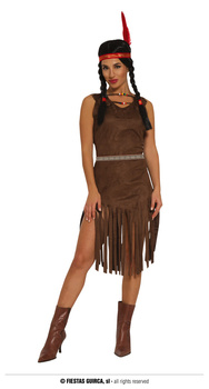 Strój Indianki, dla kobiety, rozm. M