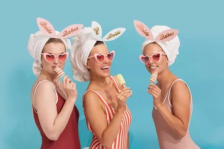 Opaski Bride Squad, 29x25 cm