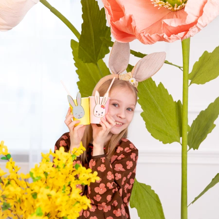 Kubek Wielkanoc zajączki 220 ml DIY mix 6 szt.