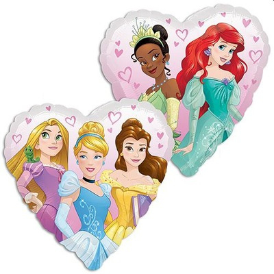 Balon foliowy 18 cali/43 cm Księżniczki Disneya