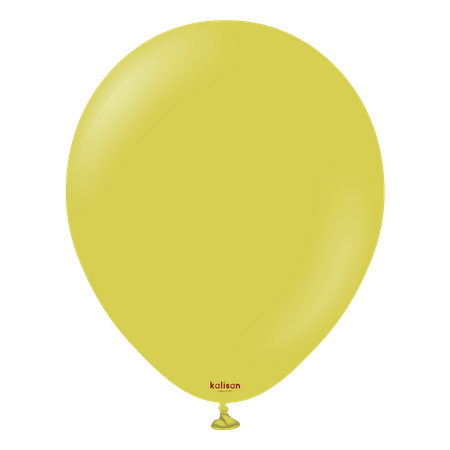 Balony Kalisan 5" Retro Olive- 100 szt