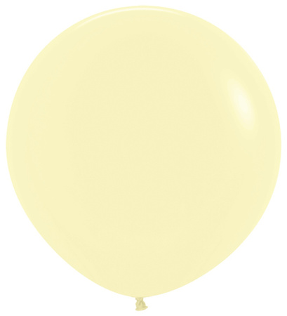 Balony Pastel Matte Yellow 36", 1 szt
