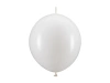 Balony z łącznikiem, 33 cm, biały