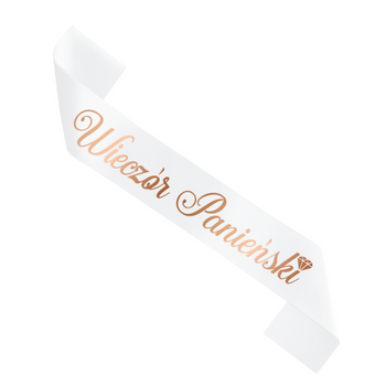 Szarfa na Wieczór Panieński