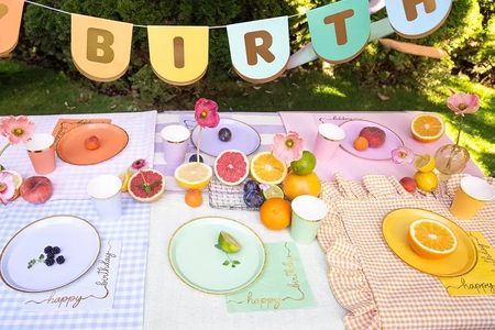 Talerzyki, mix, 21 cm