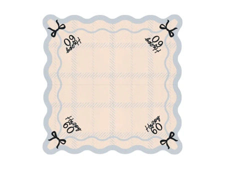 Serwetki Happy 60, 33x33 cm