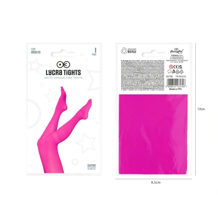 Rajstopy damskie różowe