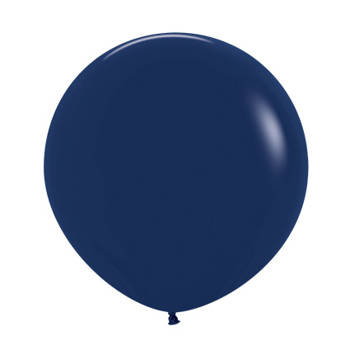 Balon Navy Blue 24", 3 szt