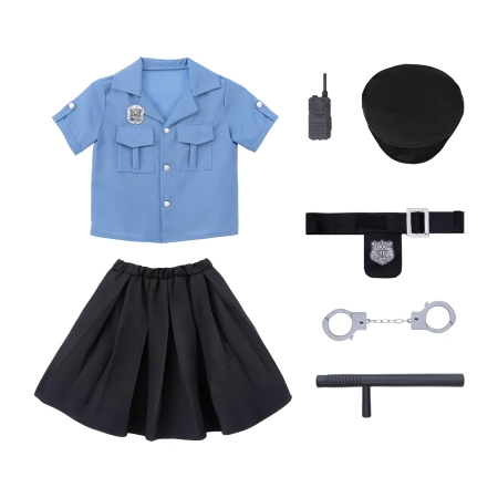 Strój Policjantki dla dziewczynki, rozmiar M