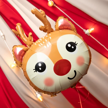 Balon foliowy Rudolf 55x65cm