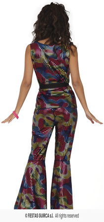 Strój Kombinezon Disco lata 80-te, 90-te, rozm. M