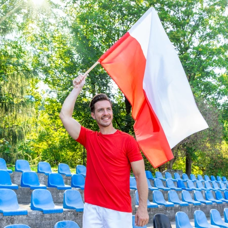 Flaga Polski 90x150 cm