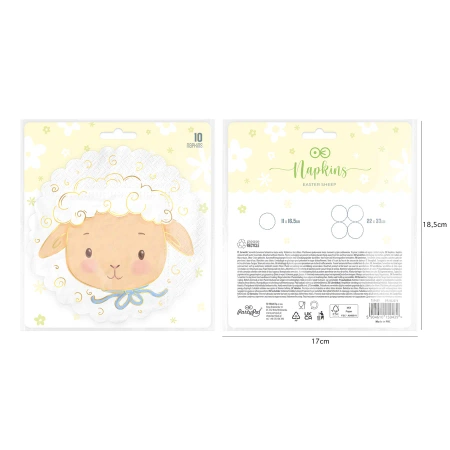 Serwetki Baranek 10 szt.
