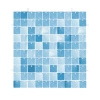 Panel cekinowy kwadraty niebieski 30x30cm