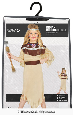 Strój Indianka dla dziewczynki , rozm. 129-137 cm