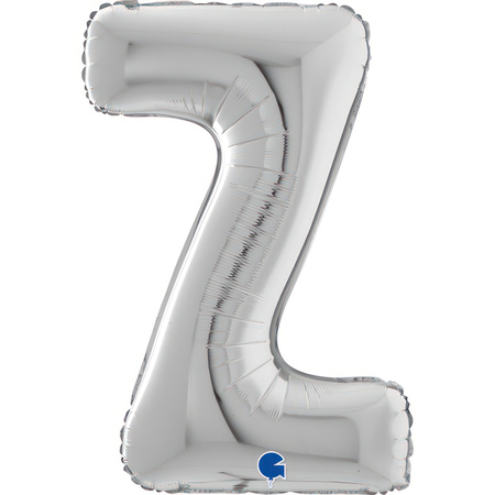 Balon Grabo 26'' Litera Z srebrna , 66cm 