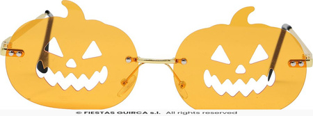 Okulary "Dynie" hallowenowe