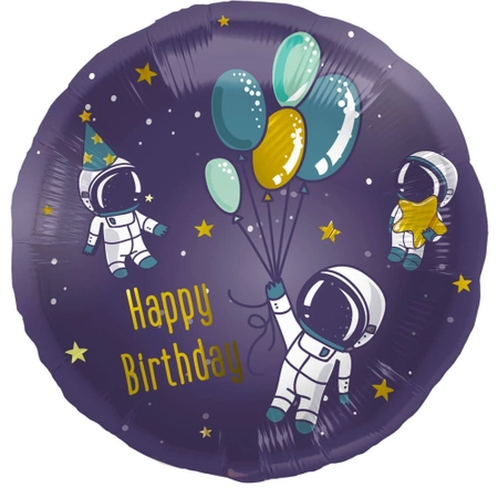 Balon foliowy 18'' - Space Bday