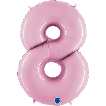 Balon foliowy Grabo Pastel Pink 8 - 26"/66cm