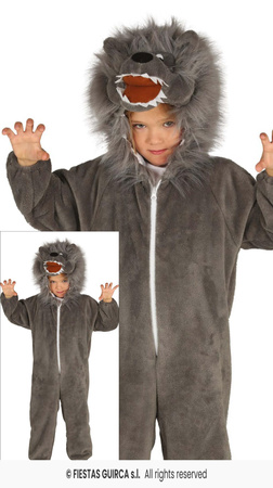 Strój Wilka, Wilkolaki dla dzieci, rozm. 101-109 cm