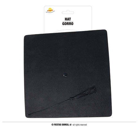 Czapka absolwenta dla dorosłych, filcowa