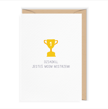 Dziadku jesteś mistrzem