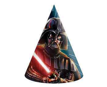 Czapeczki papierowe "Star Wars Galaxy" 6 szt.