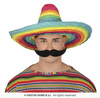Kapelusz Sombrero Meksykańskie mix kolorów, 50 cm