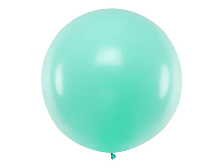 Balon okrągły 1m, Pastel Light Mint