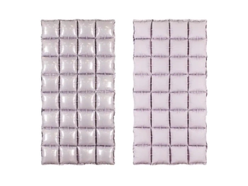 Balon foliowy kurtyna dwustronna, fioletowy, 55 x 110 cm