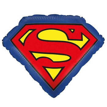 Balony foliowe Superman Zestaw 3 szt. 18" - 46 cm