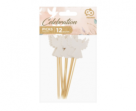 Pikery Aniołki, 12 szt.