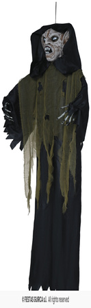 Dekoracja wisząca Wampir interaktywna, 180 cm