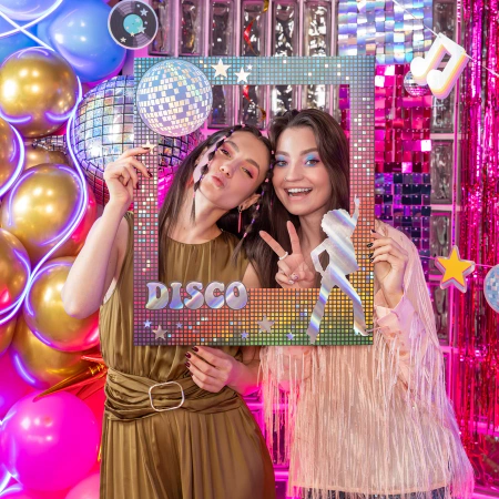 Ramka do zdjęć Retro Disco DIY